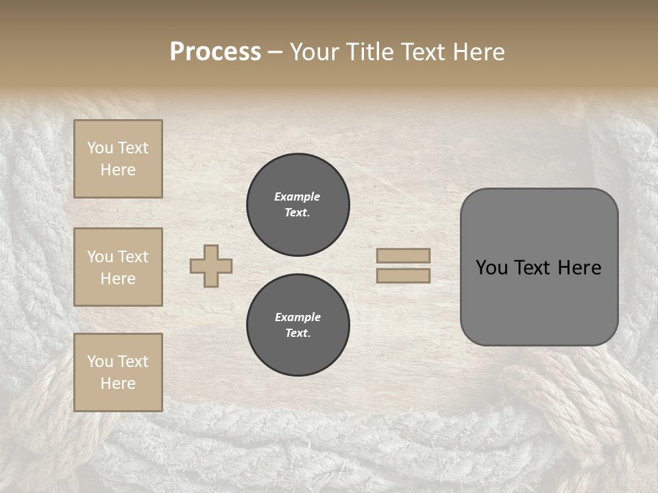 Join Set Wooden PowerPoint Template