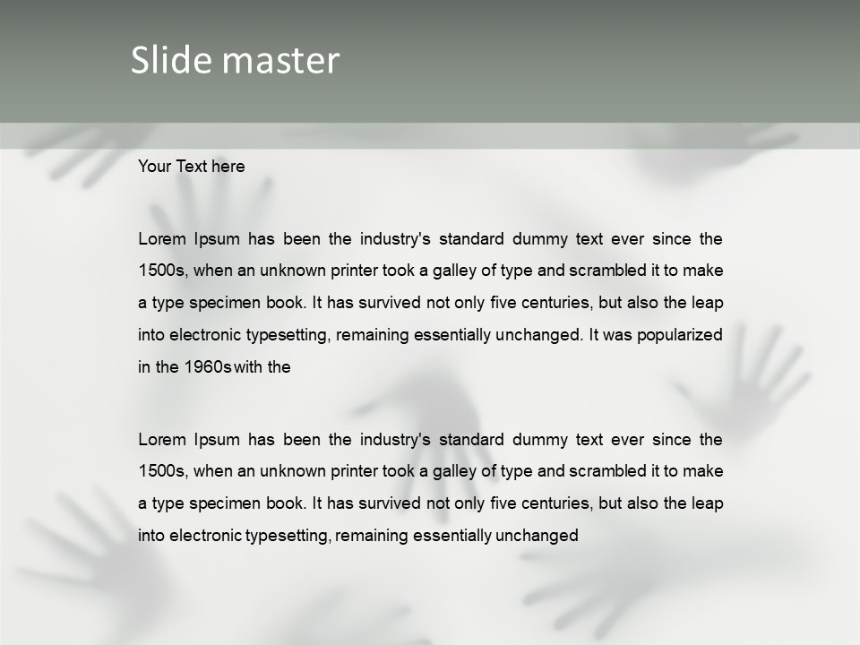 Hallow Ghost Some PowerPoint Template