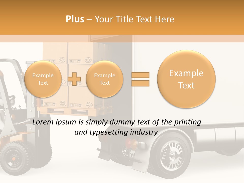 Person Store Handling PowerPoint Template