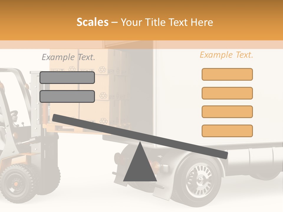 Person Store Handling PowerPoint Template