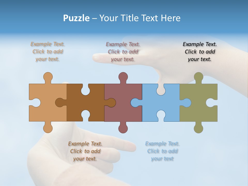 Hand Thumb Park PowerPoint Template