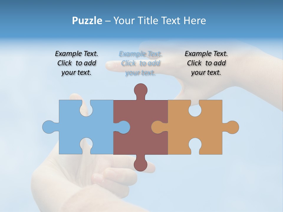 Hand Thumb Park PowerPoint Template