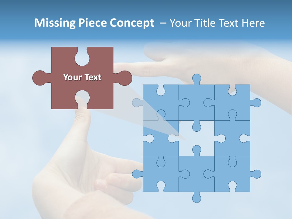 Hand Thumb Park PowerPoint Template