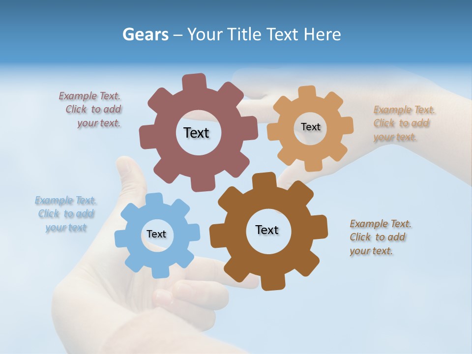 Hand Thumb Park PowerPoint Template