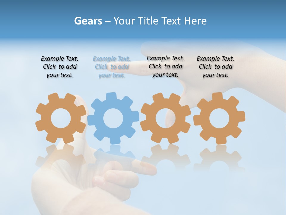 Hand Thumb Park PowerPoint Template