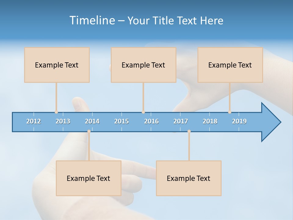 Hand Thumb Park PowerPoint Template