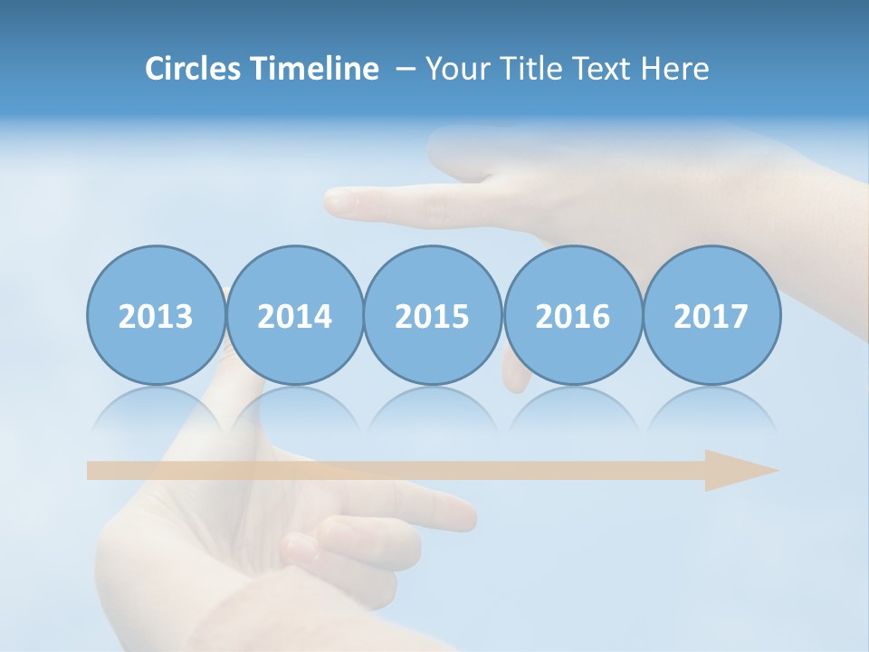 Hand Thumb Park PowerPoint Template