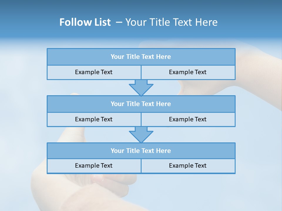 Hand Thumb Park PowerPoint Template