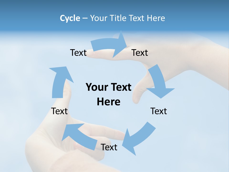 Hand Thumb Park PowerPoint Template