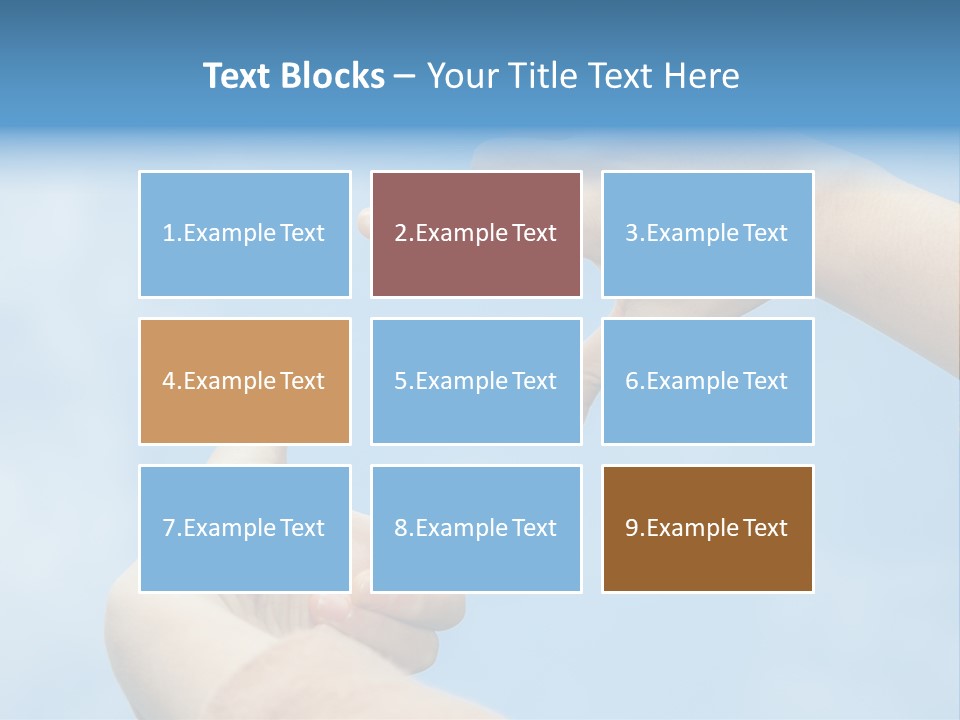 Hand Thumb Park PowerPoint Template