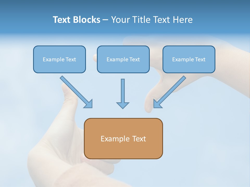 Hand Thumb Park PowerPoint Template