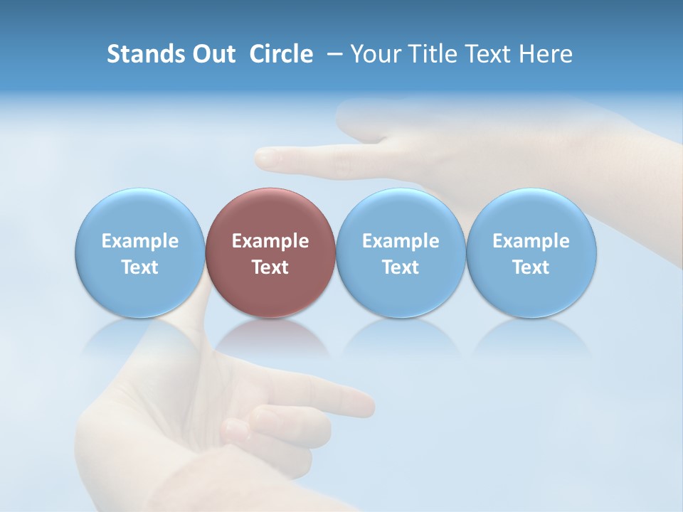 Hand Thumb Park PowerPoint Template