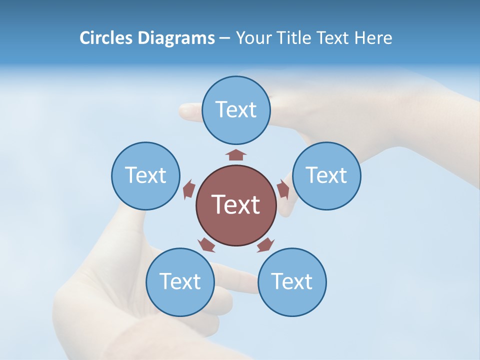 Hand Thumb Park PowerPoint Template