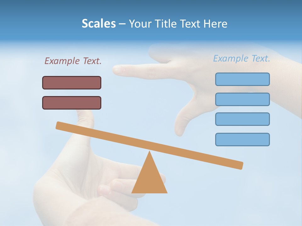 Hand Thumb Park PowerPoint Template