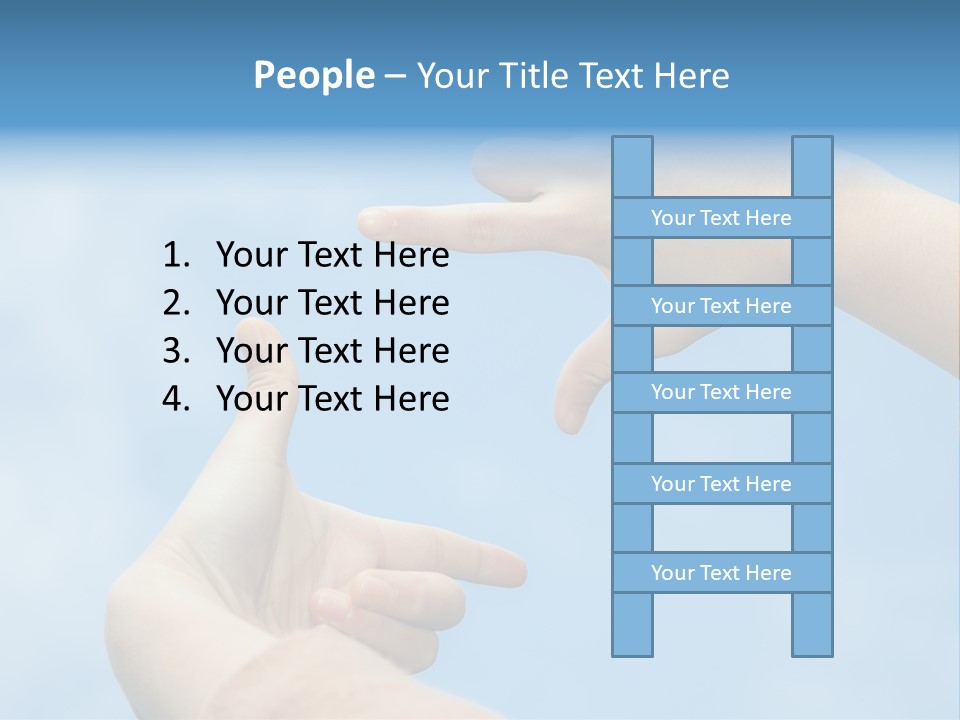 Hand Thumb Park PowerPoint Template