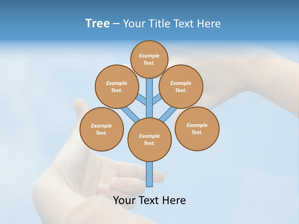 Hand Thumb Park PowerPoint Template