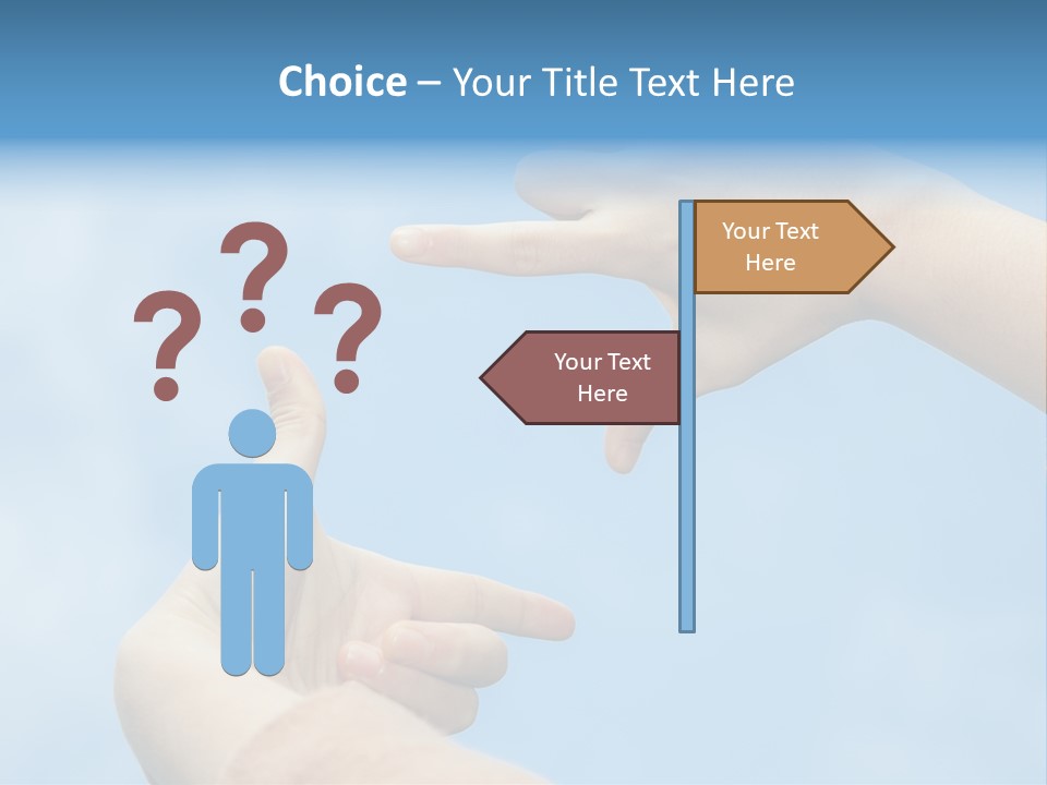 Hand Thumb Park PowerPoint Template