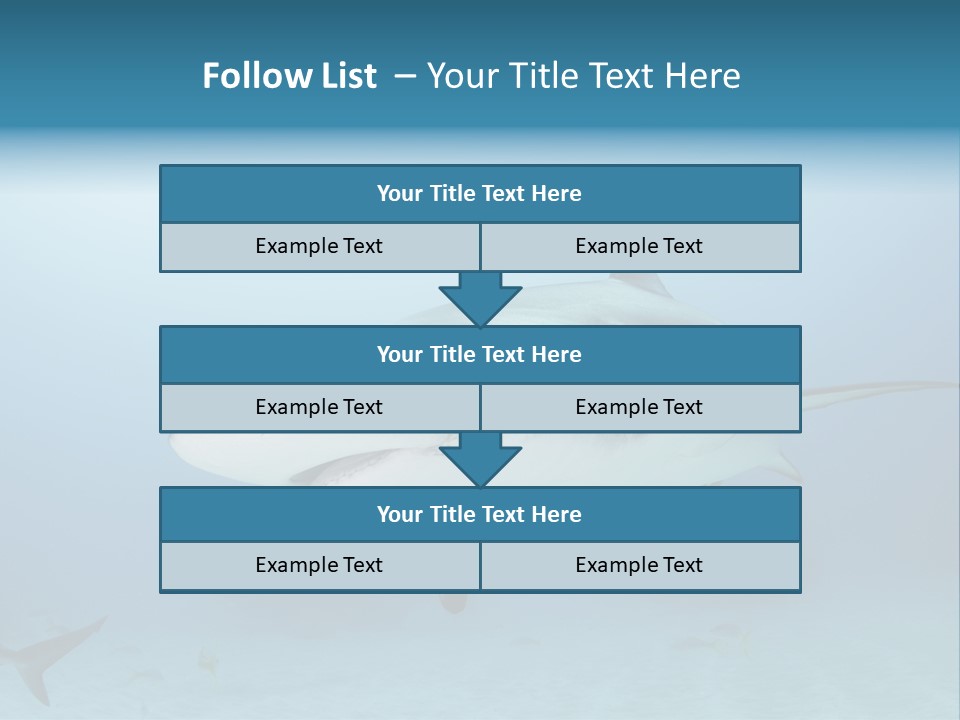 Sea Life Wildlife Sea PowerPoint Template