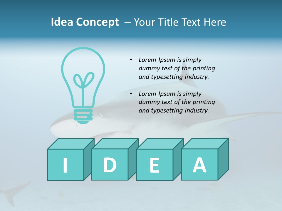 Sea Life Wildlife Sea PowerPoint Template