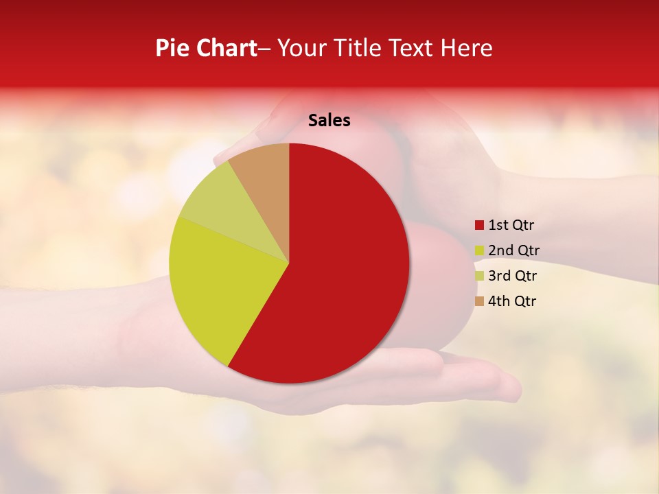 Female Outdoors Inside PowerPoint Template