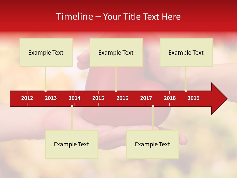 Female Outdoors Inside PowerPoint Template