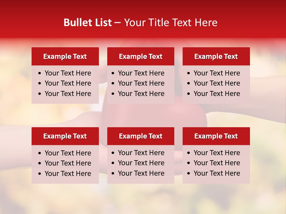 Female Outdoors Inside PowerPoint Template