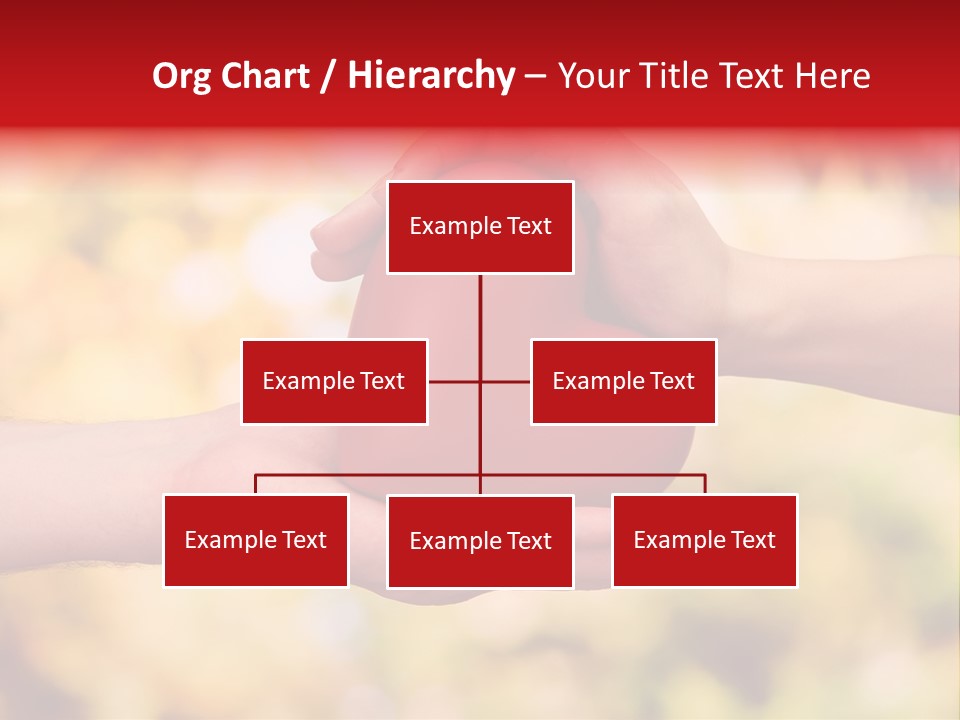 Female Outdoors Inside PowerPoint Template
