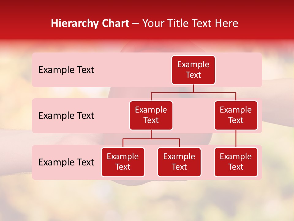 Female Outdoors Inside PowerPoint Template