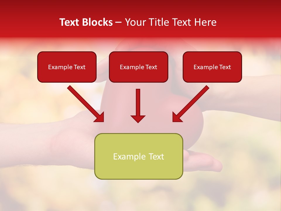 Female Outdoors Inside PowerPoint Template