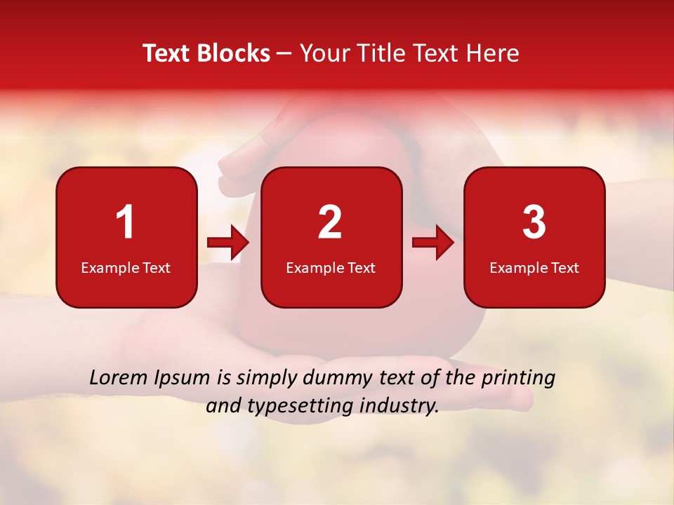 Female Outdoors Inside PowerPoint Template