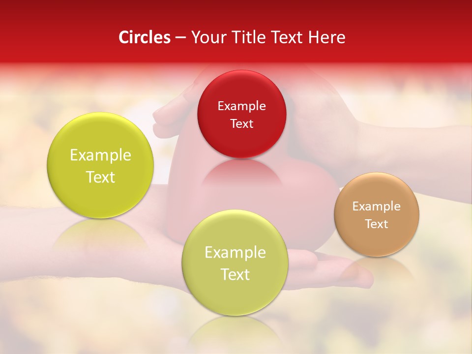 Female Outdoors Inside PowerPoint Template