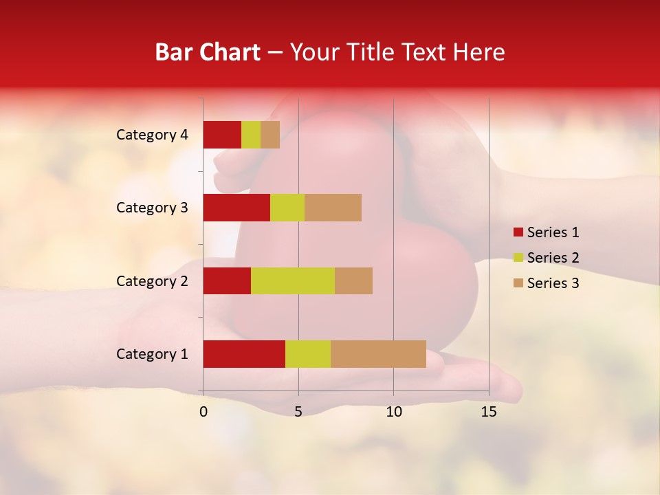 Female Outdoors Inside PowerPoint Template