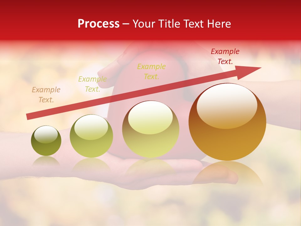 Female Outdoors Inside PowerPoint Template