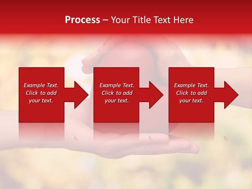 Female Outdoors Inside PowerPoint Template