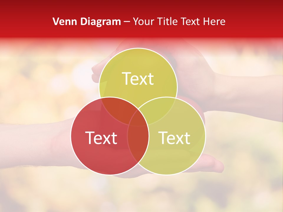 Female Outdoors Inside PowerPoint Template