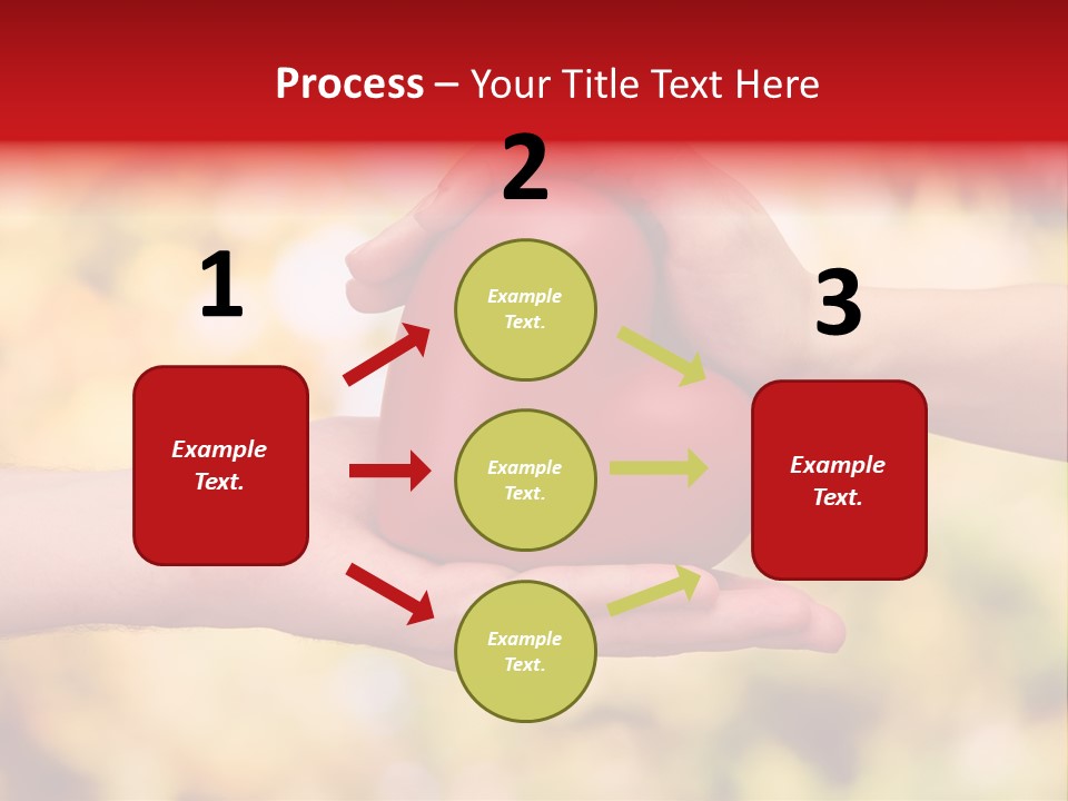 Female Outdoors Inside PowerPoint Template
