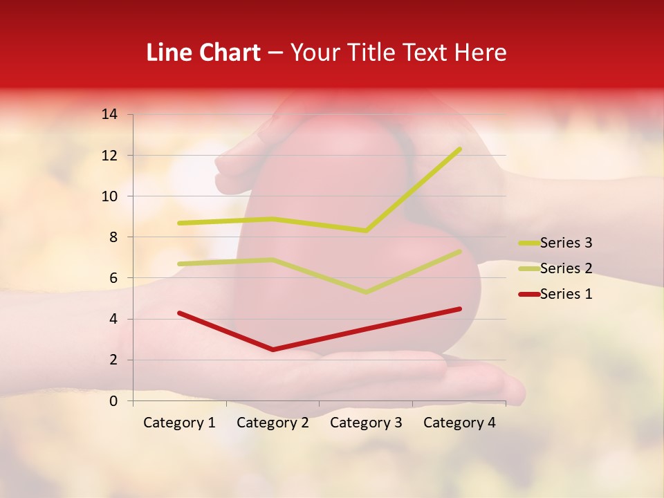 Female Outdoors Inside PowerPoint Template