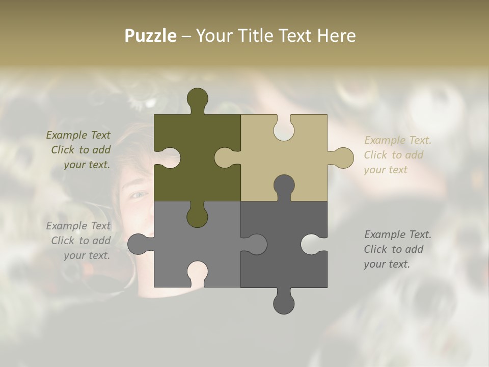 Lie Teenage Depression PowerPoint Template