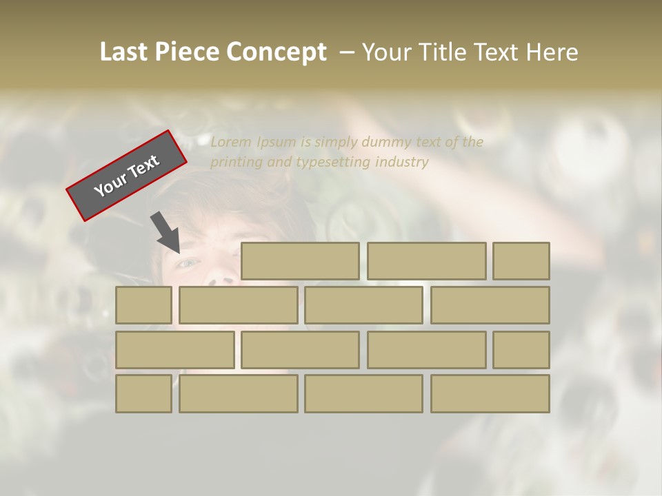 Lie Teenage Depression PowerPoint Template