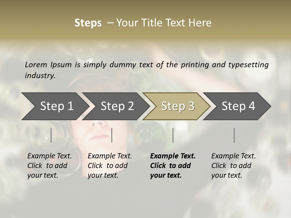 Lie Teenage Depression PowerPoint Template