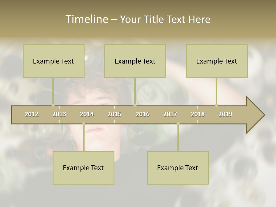 Lie Teenage Depression PowerPoint Template