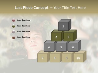Lie Teenage Depression PowerPoint Template