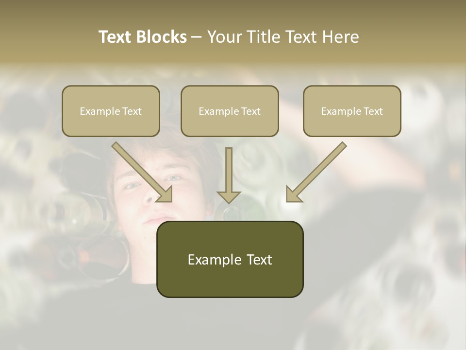 Lie Teenage Depression PowerPoint Template
