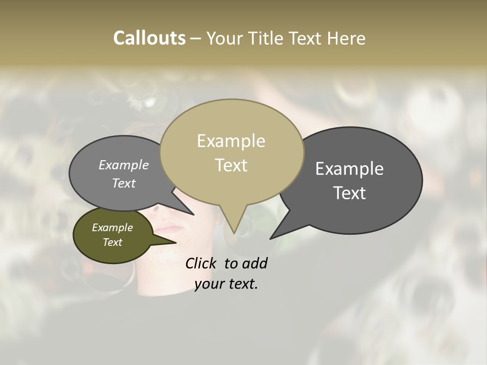 Lie Teenage Depression PowerPoint Template