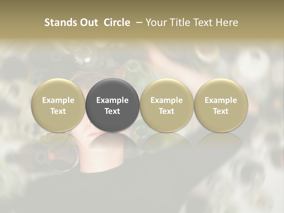 Lie Teenage Depression PowerPoint Template