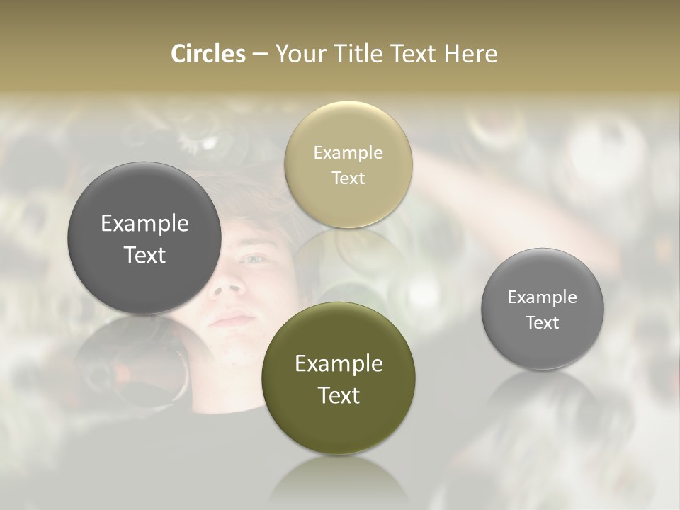 Lie Teenage Depression PowerPoint Template