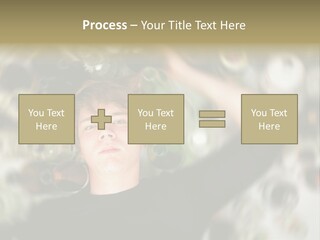 Lie Teenage Depression PowerPoint Template