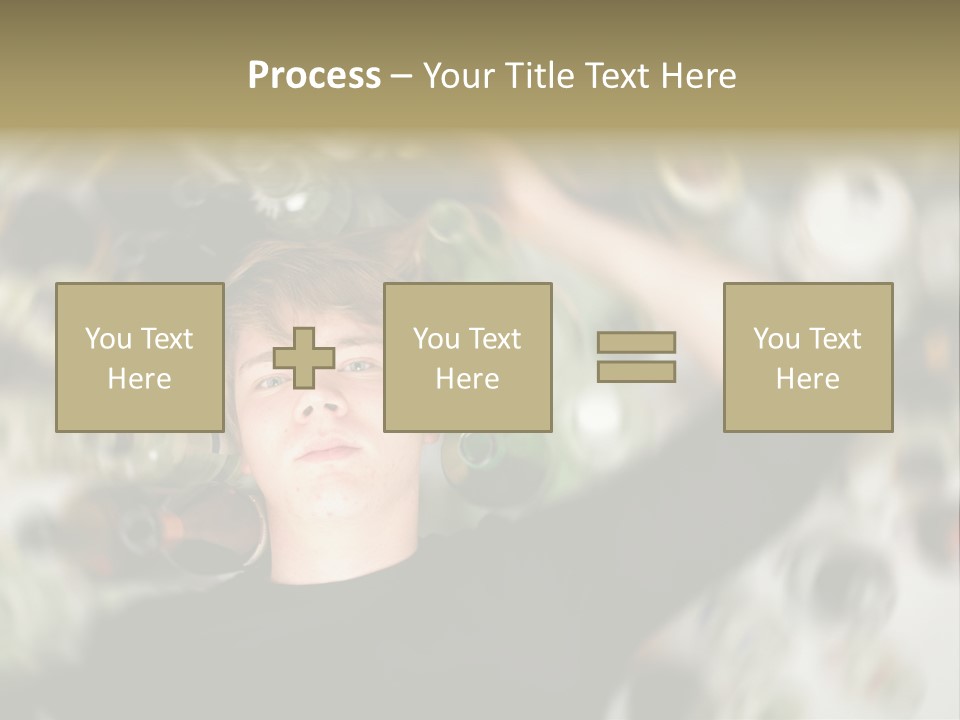 Lie Teenage Depression PowerPoint Template