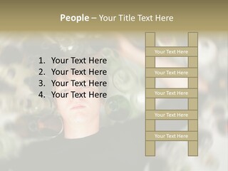 Lie Teenage Depression PowerPoint Template