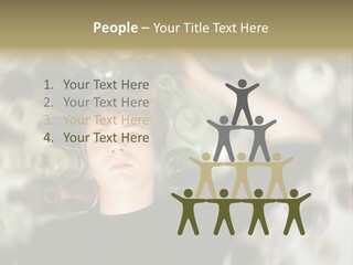 Lie Teenage Depression PowerPoint Template